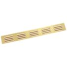 Map Vent Fixed Louvre  Vent Gold 466mm x 51mm