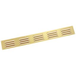 Map Vent Fixed Louvre  Vent Gold 466mm x 51mm