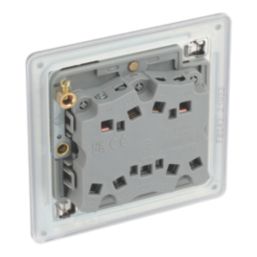 LAP  20A 16AX 3-Gang 2-Way Light Switch  Brushed Stainless Steel