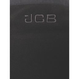 JCB Trade 1/4 Zip Tech Fleece Black XX Large 50-52" Chest