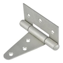 Smith & Locke Matt Silver Tee Hinges 76mm 2 Pack