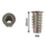 Easyfix Furniture Insert Nuts M6 x 20mm 50 Pack