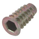 Easyfix Furniture Insert Nuts M6 x 20mm 50 Pack