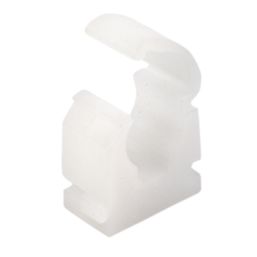 Talon  15mm Hinged Clips White 100 Pack