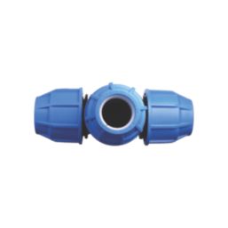 FloPlast  MDPE Compression Equal Tee 32mm