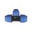 FloPlast  MDPE Compression Equal Tee 32mm