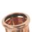 Flomasta  Copper Press-Fit Equal 45° M-Profile Elbows 22mm 2 Pack