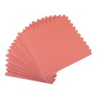 Essentials  Interlocking Floor Tiles Red 10mm 12 Pack