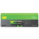 GP Batteries Ultra Plus AA 1.5V Alkaline Batteries 10 Pack