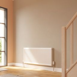 Flomasta 500mm x 1100mm 3050BTU White Type 11 Convector Radiator