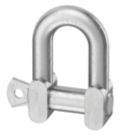 Essentials M14 D-Shackles Steel 10 Pack