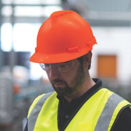 Site  Safety Helmet Orange