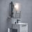 Ideal Standard Alu+ Mirror with Beauty Bar Silk Black 311mm x 160mm x 717mm