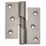 Self-Colour  Rising Butt Hinges RH 76mm x 71mm 2 Pack