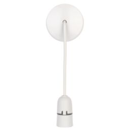 Hager 624SEL212SC6 6" Pendant Set (Short Skirt & Safety Cover) B22 White 75"