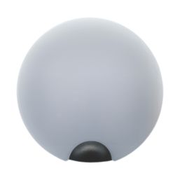 Brackenheath iSpot Frameless Outdoor Round LED Bulkhead Light Black 8.5W 1150lm