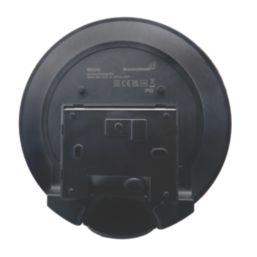 Brackenheath iSpot Frameless Outdoor Round LED Bulkhead Light Black 8.5W 1150lm