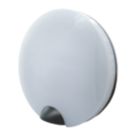 Brackenheath iSpot Frameless Outdoor Round LED Bulkhead Light Black 8.5W 1150lm