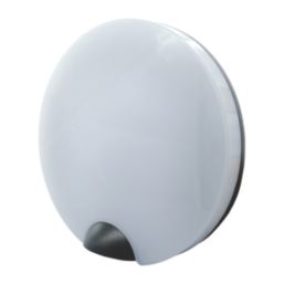 Brackenheath iSpot Frameless Outdoor Round LED Bulkhead Light Black 8.5W 1150lm