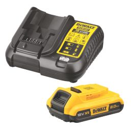 DEWALT DCLE34021D1-GB 18V 1 x 2Ah Li-Ion XR Green Self-Levelling Cross-Line Laser Level