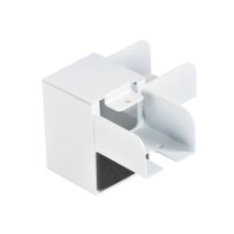 Lexco 1-Circuit Pendant Light Corner Connector White
