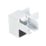 Lexco 1-Circuit Pendant Light Corner Connector White