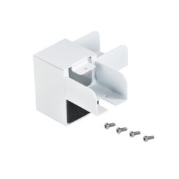 Lexco 1-Circuit Pendant Light Corner Connector White
