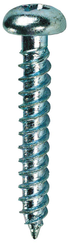 Quicksilver PZ Rounded Thread Cutting Woodscrews 8ga x 1 1/2