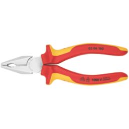 Knipex  VDE Combination Pliers 6 1/4" (160mm)