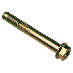Easyfix  Sleeve Anchors Yellow Zinc-Plated 16mm x 145mm M12 10 Pack