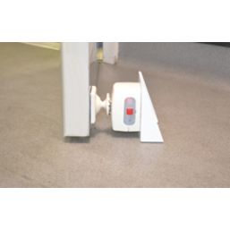 Agrippa Acoustic Fire Door Holder Bracket Floor Mounted White