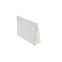 Agrippa Acoustic Fire Door Holder Bracket Floor Mounted White