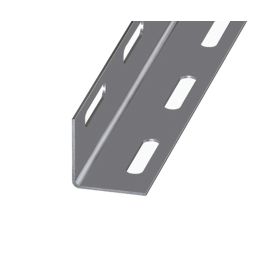 Essentials Dark Silver Angle Profile 1m x 25mm x 25mm