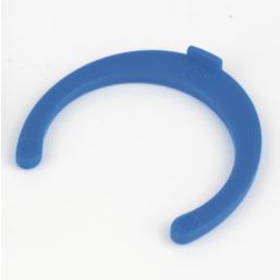 FloPlast FloFit+ Plastic Collet Clips Blue 22mm 20 Pack