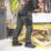 DEWALT Roseville Womens Work Trousers Grey/Black Size 16 29" L