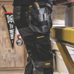 DEWALT Roseville Womens Work Trousers Grey/Black Size 16 29" L