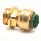 Tectite Classic T3P Brass Push-Fit Equal Straight Male Connector 3/4" x 3/4"