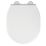 Croydex Bolsena Soft-Close with Quick-Release Toilet Seat Thermoset Plastic White