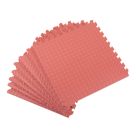 Essentials  Interlocking Floor Tiles Red 20mm 8 Pack