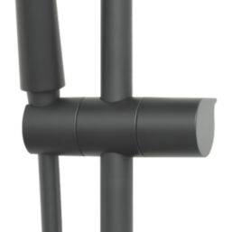 Swirl  Shower Kit Matt Black