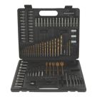 Forge Steel  Multi-Material Drill & Screwdriver Bit Set 101 Pieces