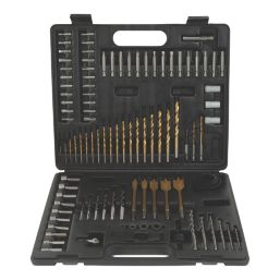 Forge Steel  Multi-Material Drill & Screwdriver Bit Set 101 Pieces