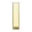 Hardware Solutions Door Knocker Contemporary Polished Brass 40mm x 165mm
