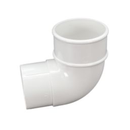 FloPlast  92.5° Round Offset Bend White 68mm