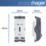 Hager Sollysta WMGKS/EL 20A Grid 2-Pole Emergency Lighting Test Key Switch White