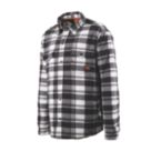 Scruffs Worker  Padded Check Shacket Black / White / Grey Small 36-38" Chest