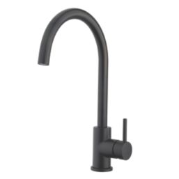 Swirl Elbe Tap Matt Black