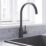 Swirl Elbe Tap Matt Black