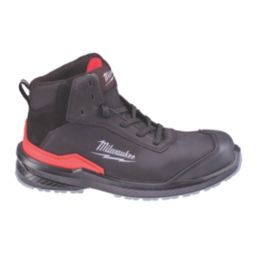 Milwaukee Flextred Size 12  Black Water-Resistant  Safety Boots