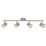 Saxby Toro Bar 4-Light Spotlight Satin Nickel